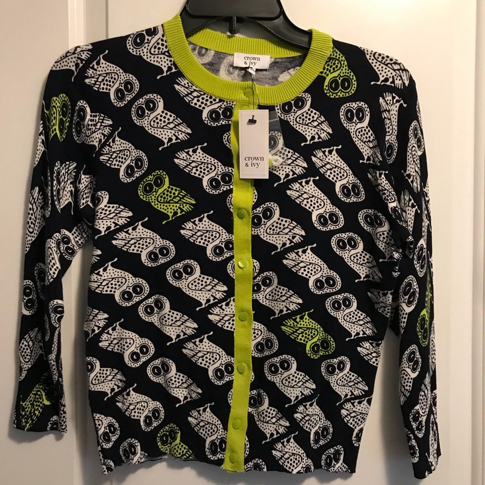 Crown & Ivy Owl Button up